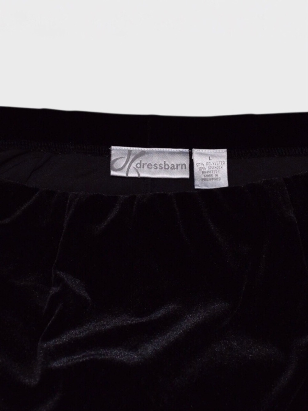 Dressbarn Velvet Pencil Midi Skirt - Picture 5 of 5